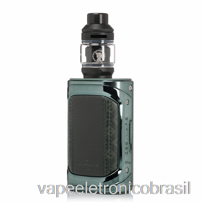 Vape Eletrônico Geek Vape T200 Aegis Touch Starter Kit Verde Escuro